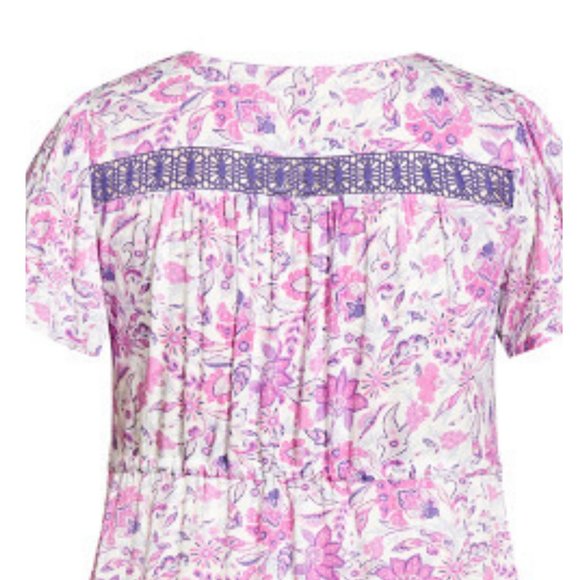 AVEOLOGY Salma Maxi Flutter Boho Dress 22/24 - Picture 11 of 15